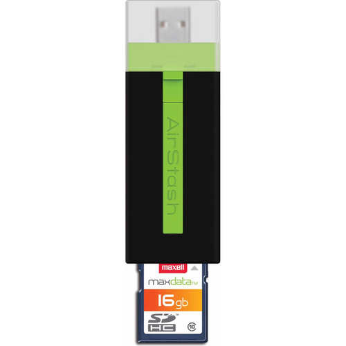 Maxell 16 GB AirStash Expandable Capacity Wireless Flash Drive