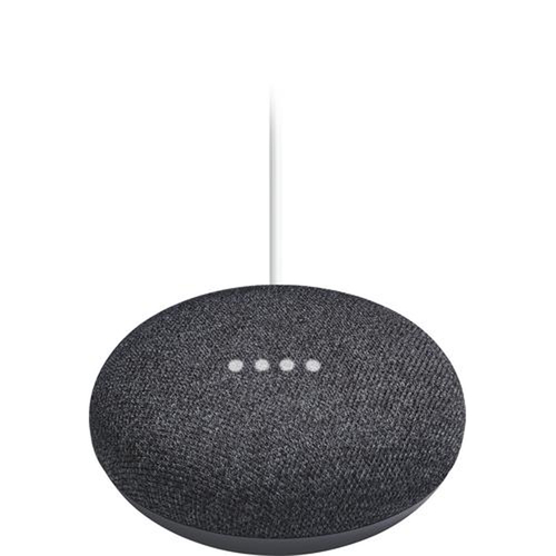 Home Mini Smart Speaker with Google Assistant, Charcoal (GA00216-US)
