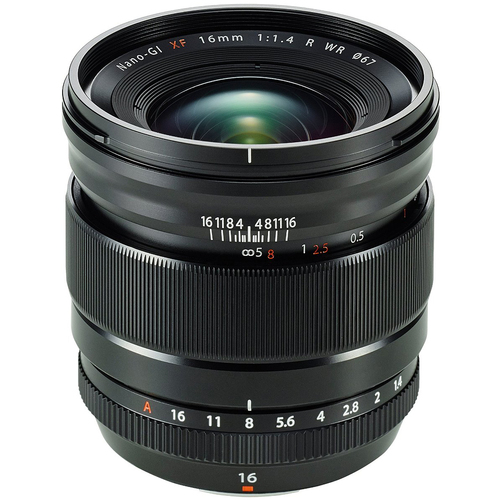 Fujifilm XF 16mm f/1.4 R WR Fast Aperture Wide-Angle Lens - 16463670