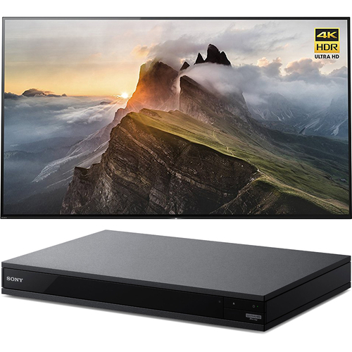 Sony 55` 4K Ultra HD Smart Bravia OLED TV 2017 Model + Blu-Ray Player w/ Hi Res