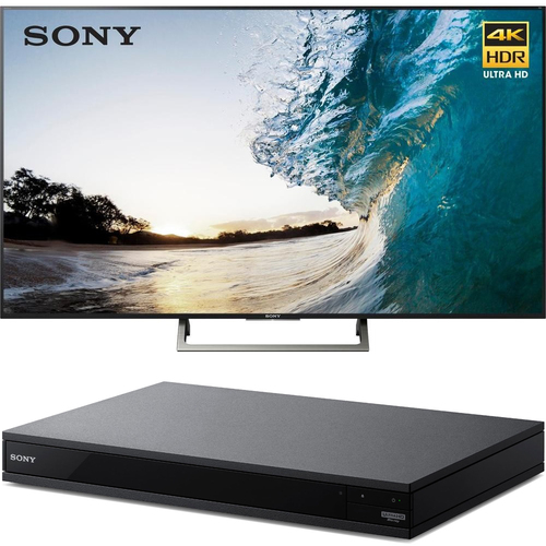 Sony 75-inch 4K HDR Ultra HD Smart LED TV 2017 Model + Blu-Ray Player w/ Hi Res