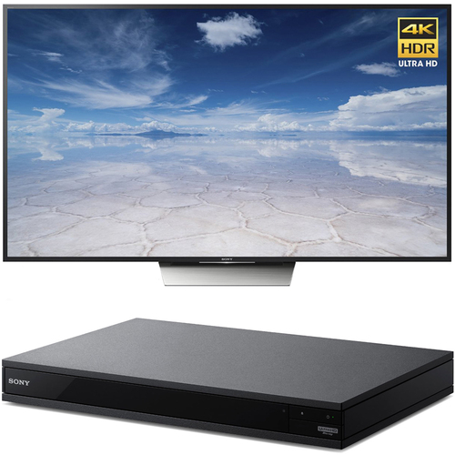 Sony 85-Inch Class 4K HDR Ultra HD TV + Blu-Ray Player with Hi Res