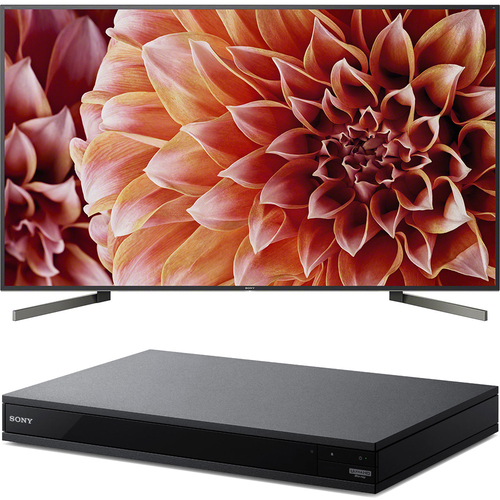 Sony 85-Inch 4K Ultra HD Smart LED TV 2018 Model + Blu-Ray Player with Hi Res
