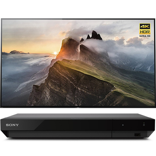 Sony 55` 4K Ultra HD Smart Bravia OLED TV 2017 Model + UHD Blu-Ray Player