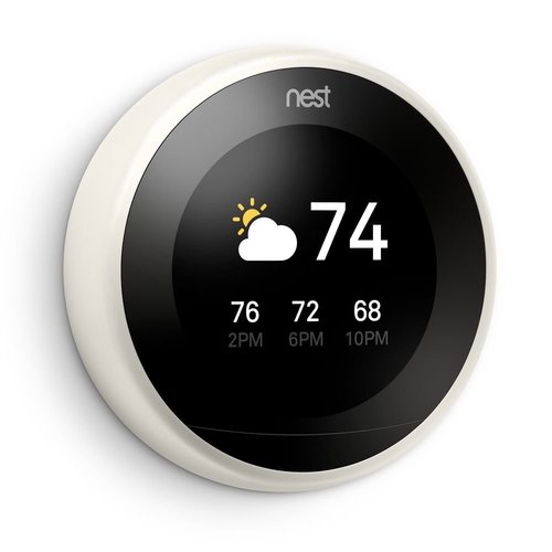 Google Nest Learning Thermostat 3rd Gen in White 