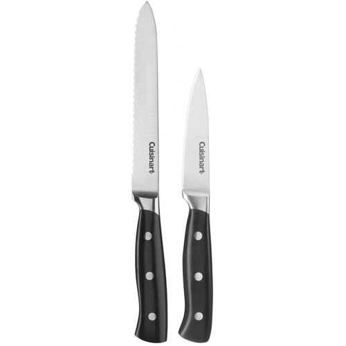 Cuisinart Classic Triple Rivet Collection 2 Piece Knife Set - Stainless Steel - (C77TR-2P)