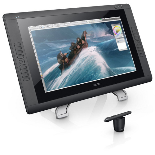 Wacom Cintiq 22HD - 22 ` HD, wide-format  Interactive Pen Display Tablet with Grip Pen