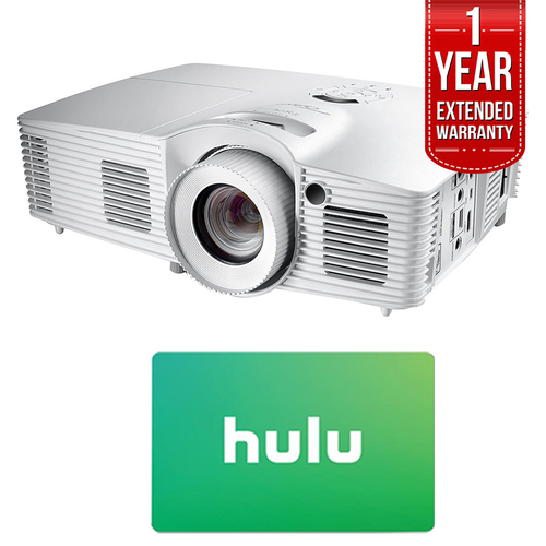 Optoma Ultra Home Cinema Projector w/  $25 Hulu Gift Card + Extended Warrantys