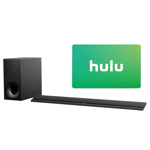 Sony 2.1 Channel Soundbar w/ WI-FI/Bluetooth + $25 Hulu Gift Cards