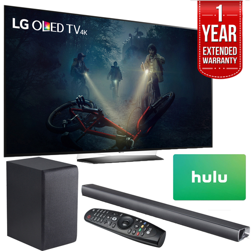 LG OLED55B7A B7A 55` OLED 4K Smart TV w/ $100 Hulu + 1 Year Warranty
