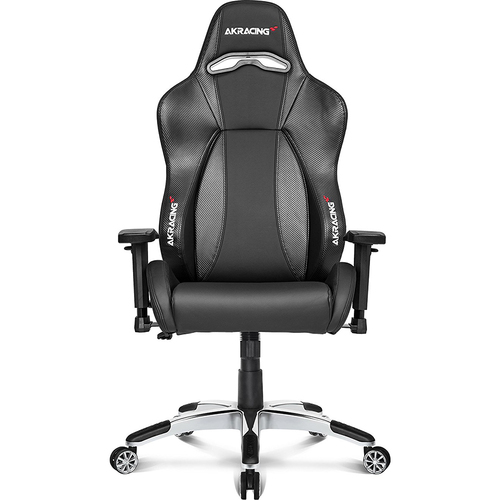 AKRACING AMERICA ERGONOMIC GAMING CHAIR CARBON ADJ ARMS&HEIGHT RECLINE PLEATHER