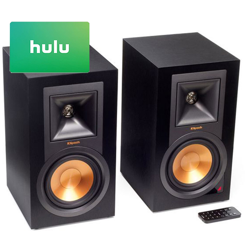 Klipsch R-15PM Powered Monitor Speakers w/ B.tooth Pair + Free $100 Hulu Card