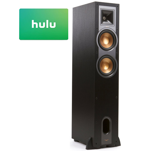 Klipsch R-26F Dual 6-inch Floorstanding Speaker Plus Free $100 Hulu Card