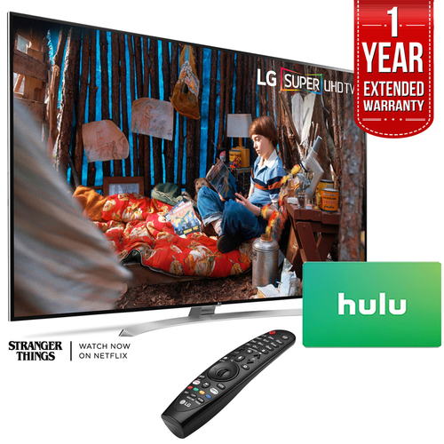 LG SUPER UHD 86 4K Smart HDR LED TV + $100 Hulu Card & 1 Year Warranty