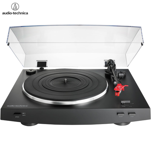 Audio-Technica AT-LP3BK Fully Automatic Belt-Drive Stereo Turntable - (Certified Refurbished)
