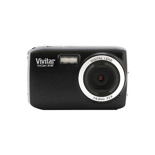 Vivitar ViviCam X137 10.1 MP HD Digital Camera (Black)
