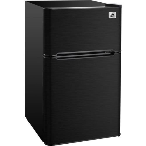 Igloo 4.5 Cu. Ft. Two Door Refrigerator-Black Stainless Steel