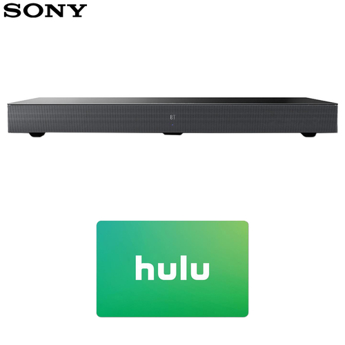 Sony 2.1ch TV Base Speaker w/ Wi-Fi and Bluetooth + Hulu $25 Gift Card
