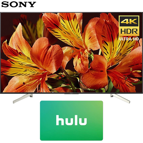 Sony XBR65X850F 65 4K UHD Smart LED TV (2018) w/ Hulu $50 Gift Card