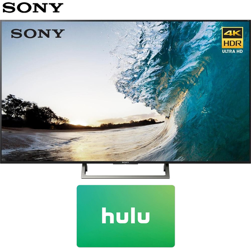 Sony 75-inch 4K HDR Ultra HD Smart LED TV 2017 Model + Hulu $25 Gift Card