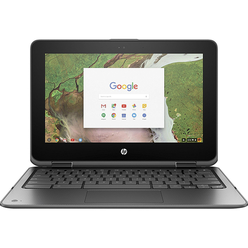 Hewlett Packard 11-ae010nr x360 11` Intel N3350 Chromebook Convertible Laptop (OPEN BOX)