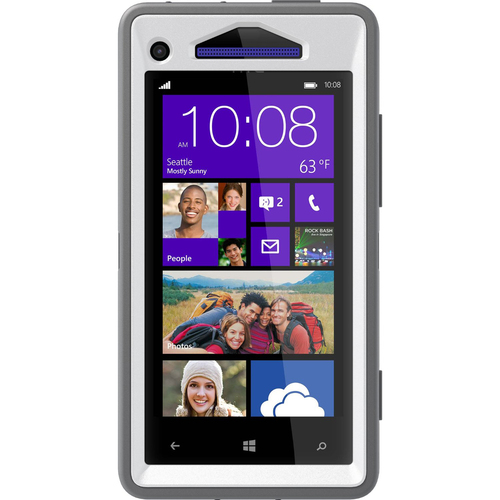 Otterbox Defender Series Case for HTC Windows Phone 8X - Retail Packaging (OPEN BOX)
