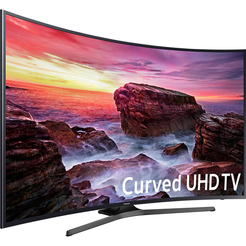 Samsung UN55MU6490 Curved 54.6` LED 4K UHD 6 Series SmartTV ( IMPERFECT OPEN BOX )