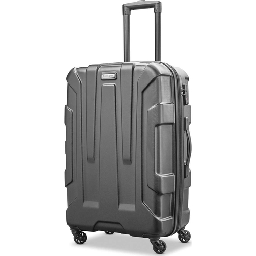 Samsonite Centric Hardside 24` Luggage, Black - Open Box