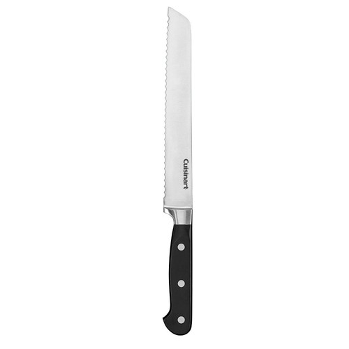 Cuisinart Triple Rivet Collection 8` Bread Knife, Black (C77TR-8BD)