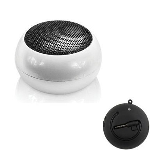 Speaker Ball for iPhone, iPod, iPad, All Tablets, and MP3's - White