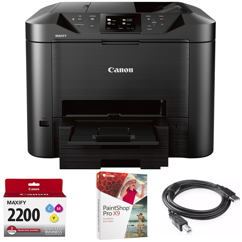 Canon MAXIFY MB5420 Wireless Color Printer + 3 Ink Value Pack Bundle