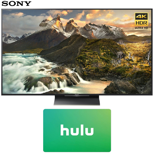 Sony XBR-65Z9D 65-inch 4K Ultra HD LED TV w/ Hulu $100 Gift Card