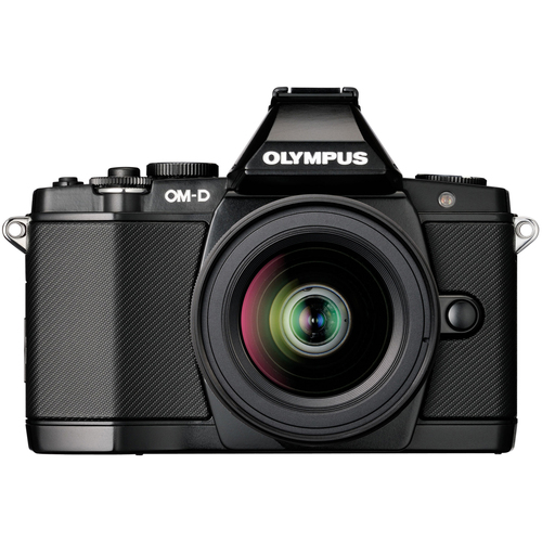 Olympus OM-D E-M5 BLK 14-42mm Black Digital SLR Camera Refurbished