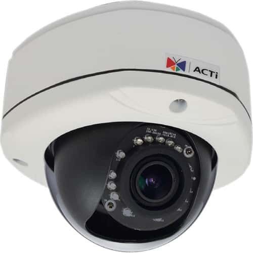 ACTI 1MP Day/Night Outdoor Dome Security Camera - E81A