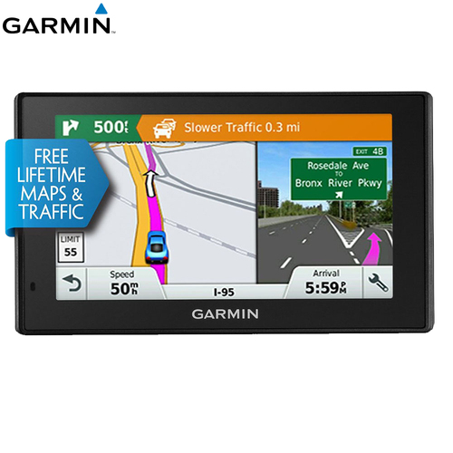 Garmin 010-01539-01 DriveSmart 50LMT GPS Navigator (Certified Refurbished)