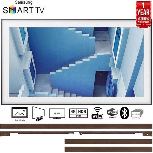 Samsung Flat 65` LED 4K UHD Frame SmartTV (2017) + 1 Year Extended Warranty Pack