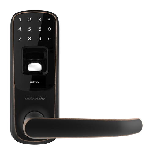 Ultraloq Fingerprint and Touchscreen Keyless Smart Door Lock - UL3AB