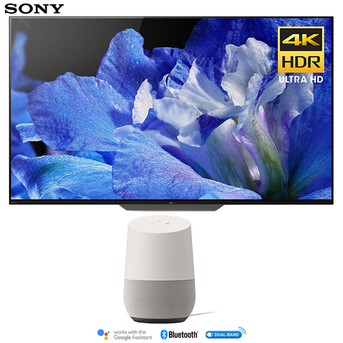 Sony XBR55A8F 55-Inch 4K UHD Smart BRAVIA OLED TV (2018) w/ Google Home