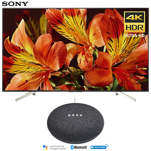 Sony XBR75X850F 75-Inch 4K UHD Smart LED TV (2018) w/ Google Home Mini