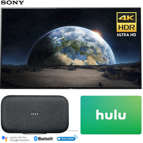 Sony 77` 4K UHD Smart BRAVIA OLED TV (2017) w/ Google Home Max + Hulu $50 Card