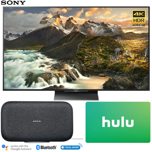 Sony XBR-75Z9D 75` Class 4K Ultra HD TV w/ Google Home Max + Hulu $50 Gift Card