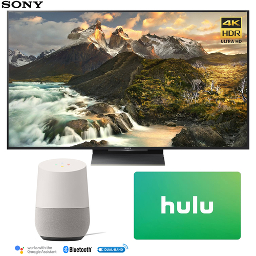 Sony XBR-65Z9D 65-inch 4K UHD LED TV w/ Google Home + Hulu $50 Gift Card