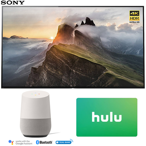 Sony 65` 4K UHD Smart Bravia OLED TV w/ Google Home + Hulu $50 Gift Card