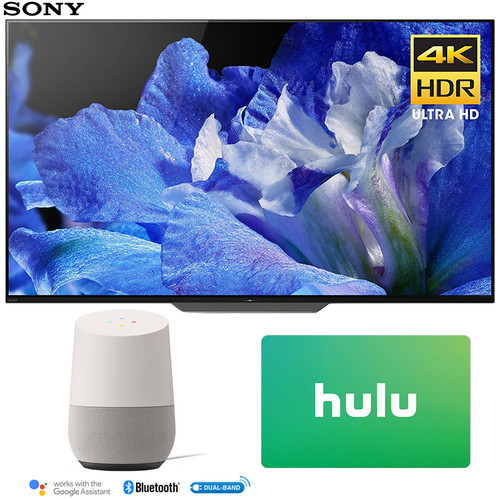 Sony 55-Inch 4K UHD Smart BRAVIA OLED TV w/ Google Home + Hulu $50 Gift Card