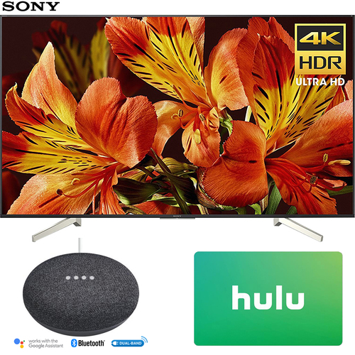 Sony 65-Inch 4K Ultra HD Smart LED TV w/ Google Home Mini + Hulu $25 Gift Card