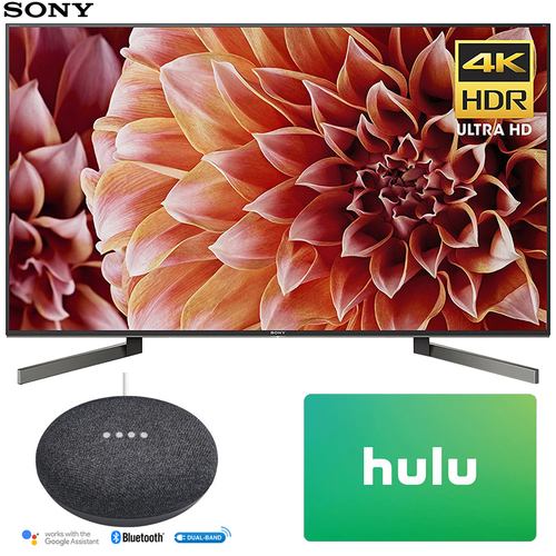 Sony 55-Inch 4K Ultra HD Smart LED TV w/ Google Home Mini + Hulu $25 Gift Card