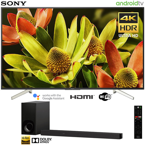 Sony 60`-class Bravia 4K HDR UHD Smart LED TV (2018) w/ 3.1ch Soundbar