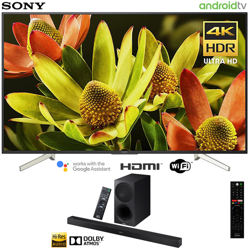Sony 60`-class Bravia 4K HDR UHD Smart LED TV (2018) w/ 2.1ch Soundbar