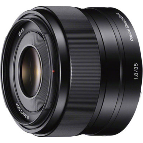 SEL35F18 - 35mm f/1.8 Prime Fixed E-Mount Lens