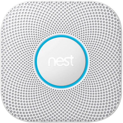 Google Nest Protect Wired Smoke and Carbon Monoxide Alarm (White, 2nd Generation)